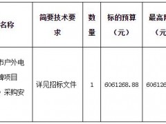 岳阳市城市户外电子屏广告牌项目（九华山）采购安装项目重新立项项目公开招标公告