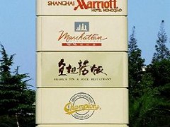 酒店室外标识从形态上分有哪些分类