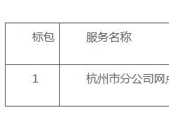 中国邮政集团有限公司杭州市分公司网点室内广告牌采购项目