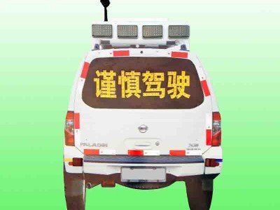 仿真警车标志太阳能模拟警车标志生产厂家图2
