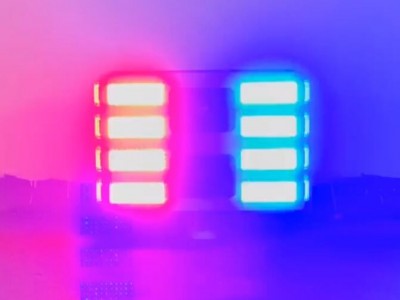方形声光路况预警强声器 4G云控远程声光预警设备图2