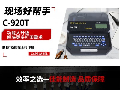 丽标线号机C-920T~~佳能制造品质保障~~210E升级款图3