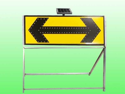 1200型太阳能导向灯 线形诱导标志led标志牌厂家图2